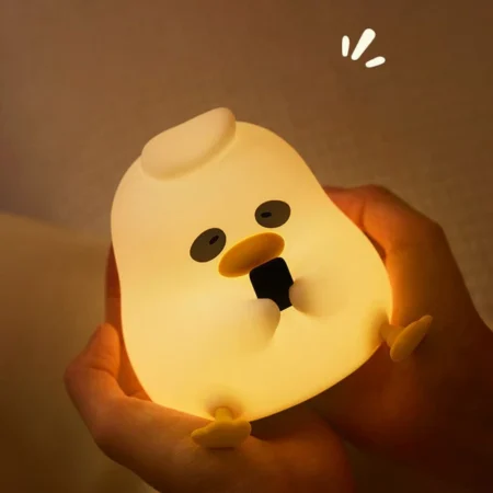 Cute-Duck-3D-Silicon-Lamp
