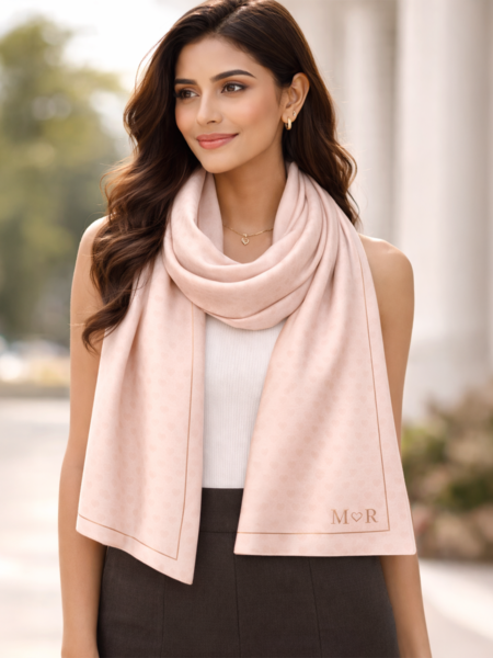 Personalised Valentine stole